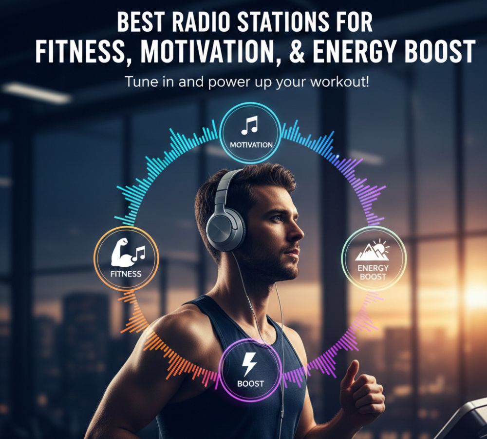 Best Radio Stations for Fitness, Motivation, and Energy Boost