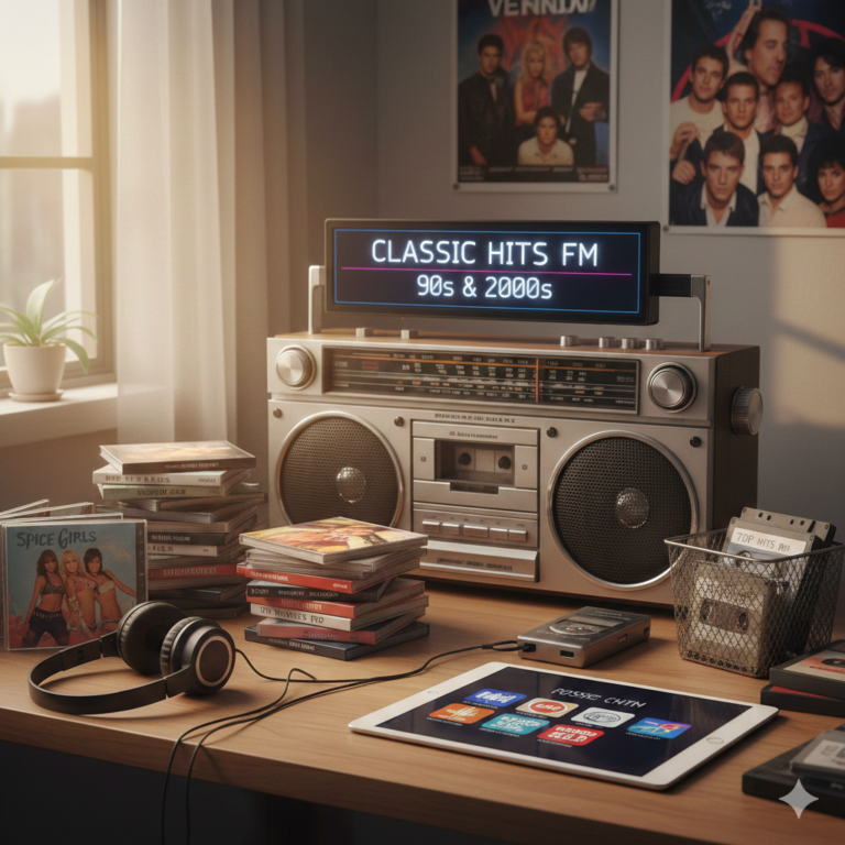 Top Classic Hits FM Stations for 90s and 2000s Music Lovers